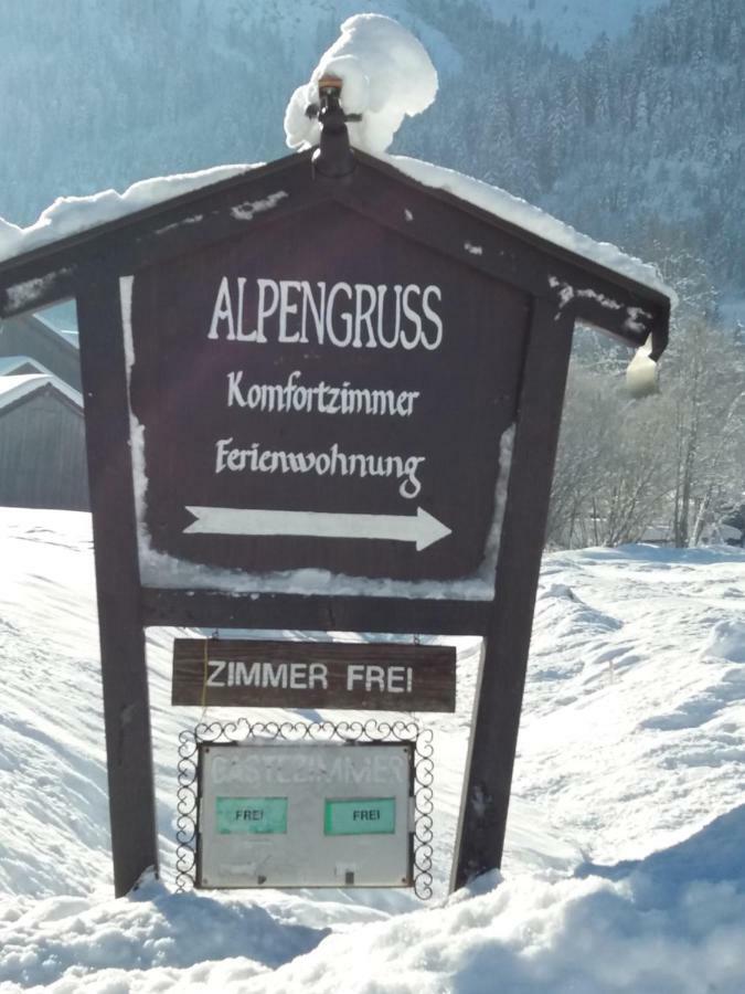 Pension Alpengruss Heiterwang Εξωτερικό φωτογραφία